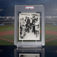 Original 1934 News Service Babe Ruth Yankees ACME 6.5x8.5 PSA Type I Photo (PSA) at PristineAuction.com