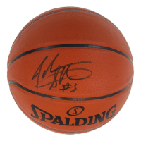 John Starks Signed NBA Basketball (JSA) at PristineAuction.com