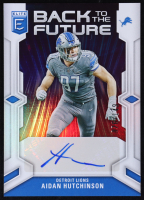 Aidan Hutchinson 2023 Elite Back to the Future Signatures #5 #076/149 at PristineAuction.com