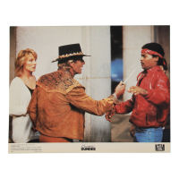 1986 "Crocodile Dundee" 11x14 Lobby Card at PristineAuction.com