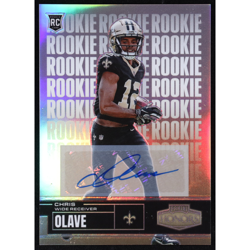 Chris Olave 2022 Panini Honors '03 Honors Rookies Signatures #71 #34/49 RC at PristineAuction.com