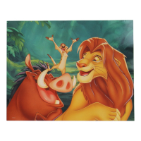 1992 "The Lion King" 12x15 Three-Character Lobby Card at PristineAuction.com