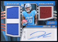 Jahmyr Gibbs 2023 Absolute Patch Autograph #206 #086/199 RC at PristineAuction.com