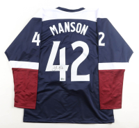 Josh Manson Signed Jersey (Beckett) at PristineAuction.com