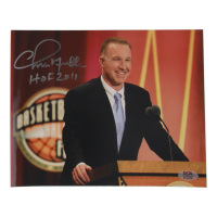 Chris Mullin Signed Warriors 8x10 Photo Inscribed "HOF 2011" (PSA) at PristineAuction.com