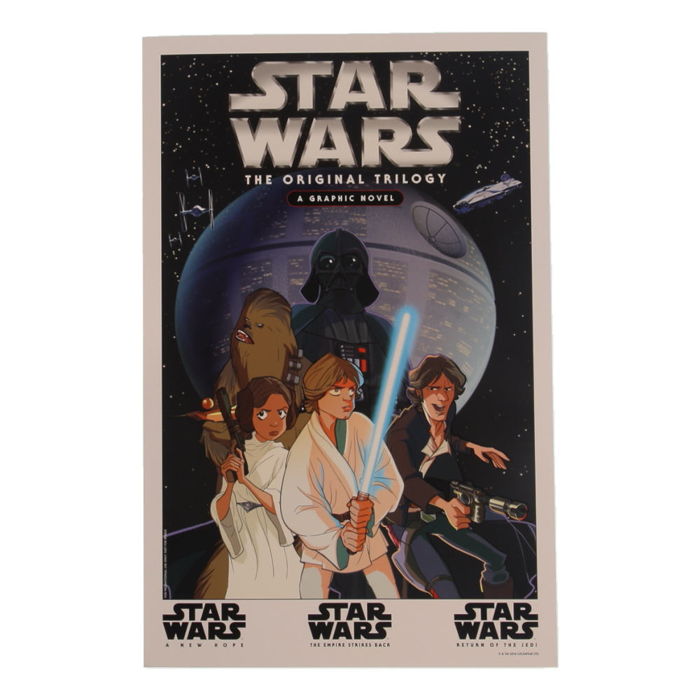 "Star Wars: The Original Trilogy" 11x17 Promo Poster at PristineAuction.com