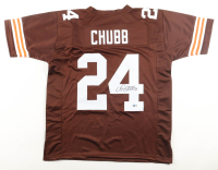 Nick Chubb Signed Jersey (Beckett) at PristineAuction.com