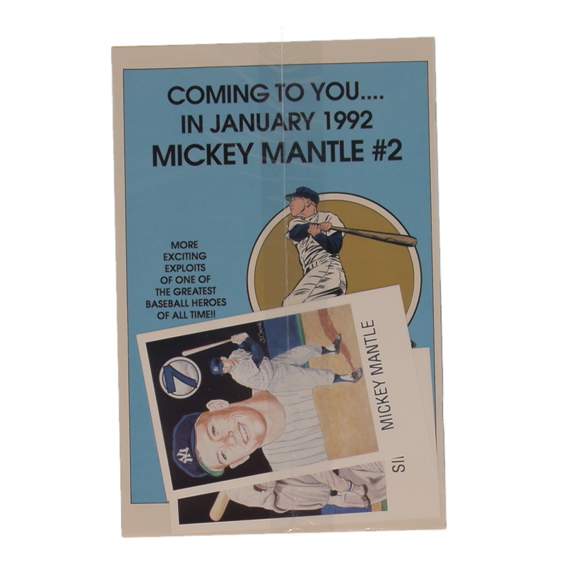 1991 "Mickey Mantle" Issue #1 Magnum Comic Book at PristineAuction.com 1991 "Mickey Mantle" Issue #1 Magnum Comic Book at PristineAuction.com