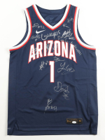 2025-26 Arizona Wildcats Nike Authentic Jersey Team-Signed by (16) with Jaden Bradley, Brayden Burries, Koa Peat, Tobe Awaka (JSA) at PristineAuction.com