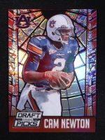Cam Newton 2015 Panini Prizm Draft Picks Stained Glass #12 at PristineAuction.com