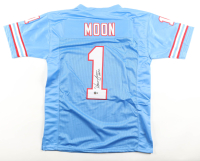 Warren Moon Signed Jersey Inscribed "HOF 06" (Beckett) at PristineAuction.com