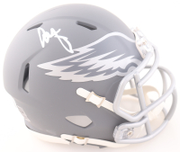 Alshon Jeffery Signed Eagles Slate Alternate Speed Mini Helmet (Beckett) at PristineAuction.com