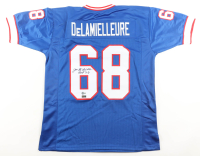 Joe DeLamielleure Signed Jersey Inscribed "HOF 03" (Beckett & TSE) at PristineAuction.com