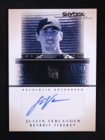 Justin Verlander 2005 SkyBox Autographics Future Signs Autograph Silver #JV #076/100 at PristineAuction.com
