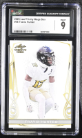 Travis Hunter 2023 Leaf Trinity Mega Box #56 RC (CGC 9) at PristineAuction.com