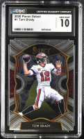 Tom Brady 2020 Panini Select Concourse #1 (CGC 10) at PristineAuction.com