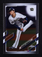 Yoshinobu Yamamoto 2021 Topps Chrome Nippon #90 at PristineAuction.com