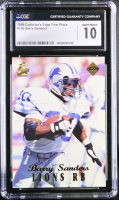 Barry Sanders 1998 Collector's Edge 1st Place #182 (CGC 10) at PristineAuction.com
