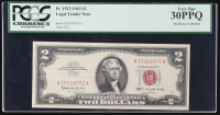 1963 U.S. $2 Legal Tender Note, Red Seal - Fr. 1513 (AA Block) Signed: Granahan / Dillon (PCGS Very Fine 30 PPQ) at PristineAuction.com