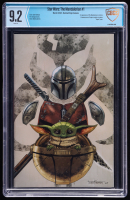 2022 "Star Wars: The Mandalorian" Issue #1 Illuminati Virgin Exclusive Marvel Comic Book (CBCS 9.2) at PristineAuction.com