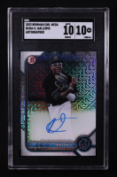 Ian Lewis 2022 Bowman Chrome Mega Box Autographs #BCMAIL RC (SGC 10 | Auto 10) at PristineAuction.com