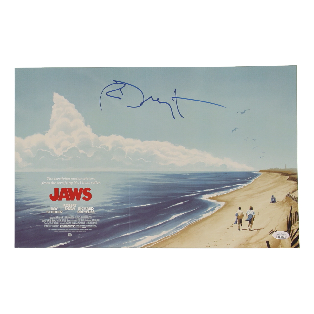Richard Dreyfuss Signed "Jaws" 11x17 Poster (JSA) at PristineAuction.com Richard Dreyfuss Signed "Jaws" 11x17 Poster (JSA) at PristineAuction.com