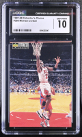Michael Jordan 1997-98 Upper Deck Collector's Choice Michael's Magic #388 (CGC 10) at PristineAuction.com