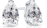 Brand New! 1.02 Carats Lab-Grown Diamonds Stud Earrings E-F, VVS2 Ideal Cut | Estimated Retail Value: $5,580 (IGI) at PristineAuction.com