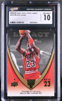 Michael Jordan 2008-09 Upper Deck Jordan Legacy #242 (CGC 10) at PristineAuction.com