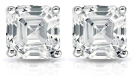 Brand New! 0.98 Carats Lab-Grown Diamonds Stud Earrings E-F, VVS2 Ideal Cut | Estimated Retail Value: $5,485 (IGI) at PristineAuction.com