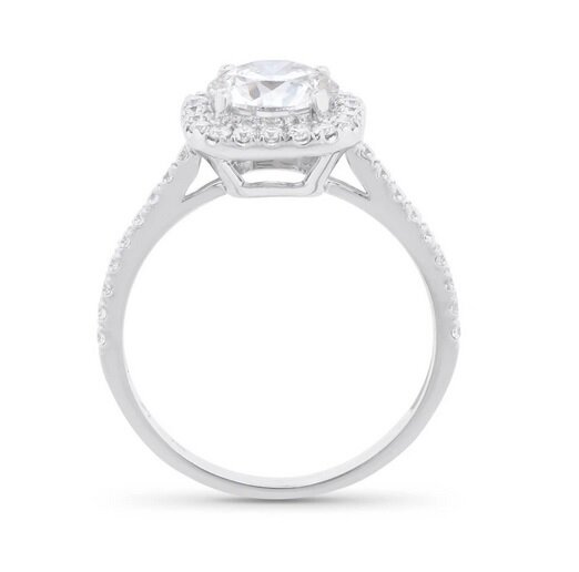 Brand New! 1.30 Carats Lab-Grown Diamonds Halo Ring E-F, VVS2 Ideal Cut | Estimated Retail Value: $5,765 (IGI) at PristineAuction.com Brand New! 1.30 Carats Lab-Grown Diamonds Halo Ring E-F, VVS2 Ideal Cut | Estimated Retail Value: $5,765 (IGI) at PristineAuction.com