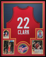 Caitlin Clark Custom Framed Jersey Display at PristineAuction.com