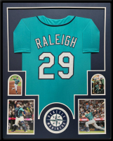 Cal Raleigh Custom Framed Jersey Display at PristineAuction.com