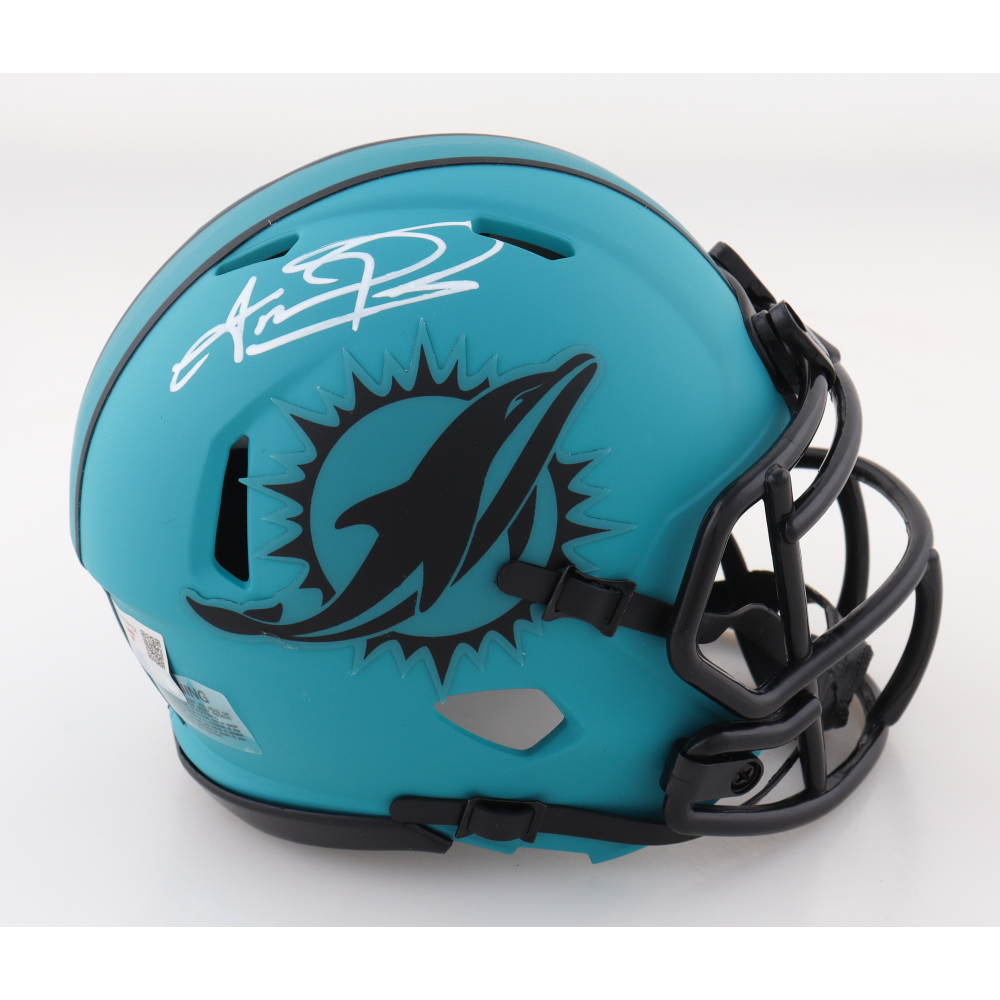 Tua Tagovailoa Signed Dolphins Rave Alternate Speed Mini Helmet (Fanatics) at PristineAuction.com