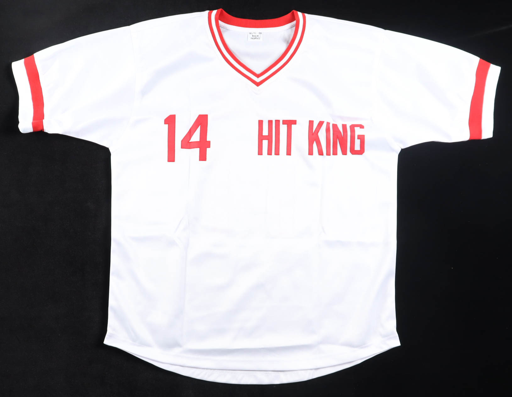 Pete Rose Signed Jersey (Rose & JSA) at PristineAuction.com Pete Rose Signed Jersey (Rose & JSA) at PristineAuction.com
