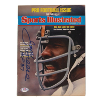 Joe Greene Signed 1975 Sports Illustrated Magazine Inscribed "HOF 87" (PSA) at PristineAuction.com