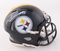 Patrick Queen Signed Steelers Speed Mini Helmet (JSA) at PristineAuction.com
