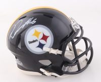Patrick Queen Signed Steelers Speed Mini Helmet (JSA) at PristineAuction.com