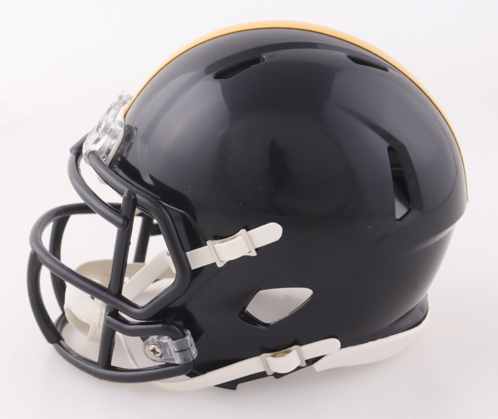 Joey Porter Jr. Signed Steelers Speed Mini Helmet (JSA) at PristineAuction.com Joey Porter Jr. Signed Steelers Speed Mini Helmet (JSA) at PristineAuction.com