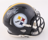 Joey Porter Jr. Signed Steelers Speed Mini Helmet (JSA) at PristineAuction.com