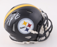 Joey Porter Jr. Signed Steelers Speed Mini Helmet (JSA) at PristineAuction.com