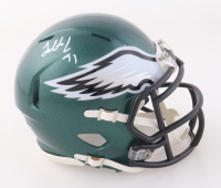 Fletcher Cox Signed Eagles Speed Mini Helmet (Beckett) at PristineAuction.com