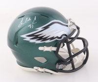 Fletcher Cox Signed Eagles Speed Mini Helmet (Beckett) at PristineAuction.com
