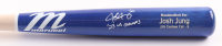 Josh Jung Signed Marucci Pro Baseball Inscribed "'23 WS Champs" (Beckett) at PristineAuction.com