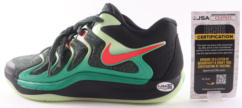 Kevin Durant Signed KD Nike Basketball Shoe (JSA) at PristineAuction.com Kevin Durant Signed KD Nike Basketball Shoe (JSA) at PristineAuction.com