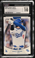 Shohei Ohtani 2024 Topps 50/50 #24 (CGC 10) at PristineAuction.com