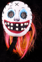 Alexa Bliss Signed WWE Lilly Mask (JSA) at PristineAuction.com