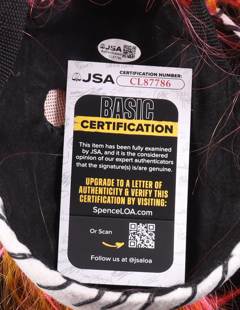 Alexa Bliss Signed WWE Lilly Mask (JSA) at PristineAuction.com Alexa Bliss Signed WWE Lilly Mask (JSA) at PristineAuction.com