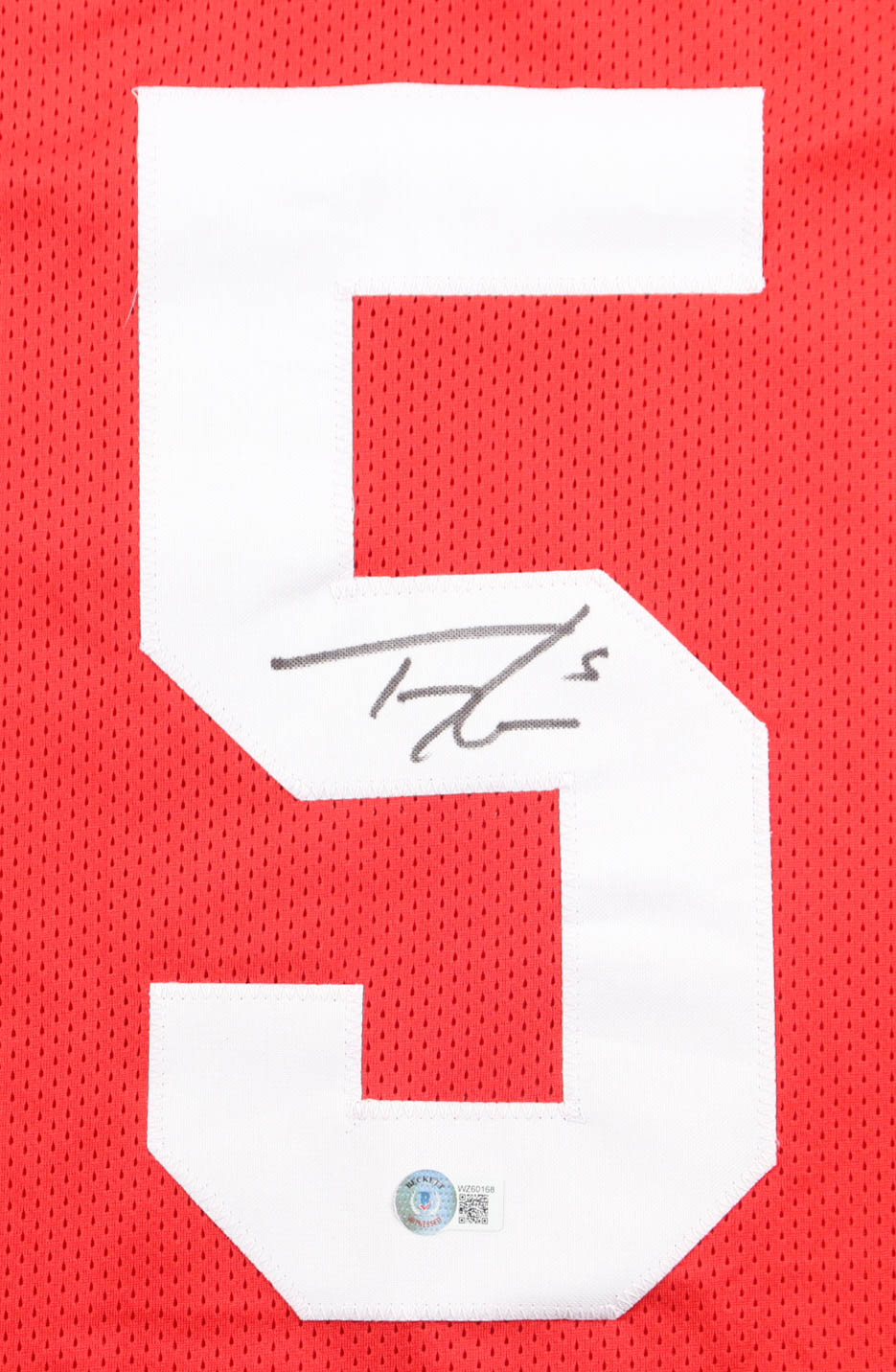 Trey Lance Signed Jersey (Beckett) at PristineAuction.com Trey Lance Signed Jersey (Beckett) at PristineAuction.com