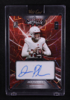 Jack Plummer 2023 Wild Card American Metallix Autographs Red Lazer #JPA #5/8 RC at PristineAuction.com